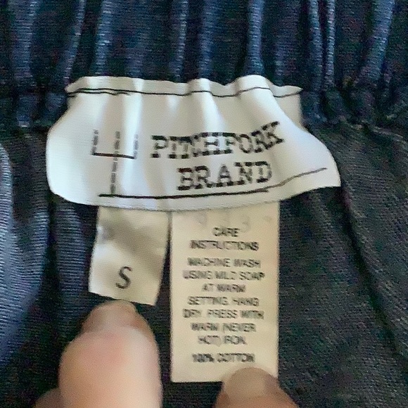 Vintage western denim ruffled skirt - Picture 2 of 5